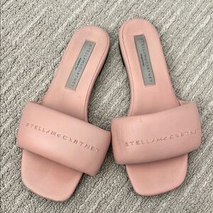 Stella McCartney Pink Slide Sandals